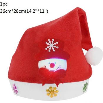 Chapeau en tissu non tissé de Noël