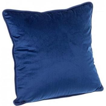 Set di 4 Cuscini Blu 40x40 in Tessuto