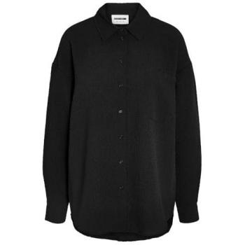 Camicia A Maniche Lunghe Noisy May Nera Ripple XL
