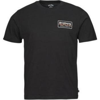 Maglietta a Maniche Corte Walled Billabong Nera