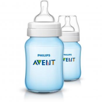 Philips Avent Classic Bottle (260 ml, Pack of 2, Green)
