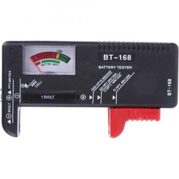 BT‑168 Pro Pilas AA/AAA/C/D/9 con Medidor de Color