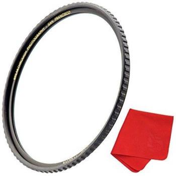 Breakthrough Photography 105mm X4 UV Protection Photography Filter with Lens Cloth - MRC16, Schott B270, Nano Coatings, Ultra-Slim, Weather-Sealed