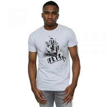 T-Shirt Uomo Star Wars Boba Fett Cacciatore di Taglie