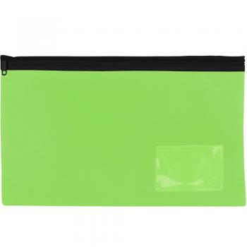 Celco Bright Pencil Case w/ 1 Zip (Lime Green) - Small