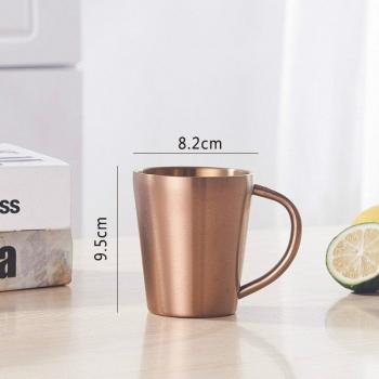 304 Stainless Steel Anti‑Scalding Beer Mug