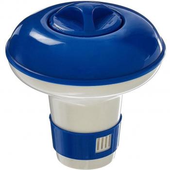 Deluxe 5 Blue‑White Pool Chlorine Float