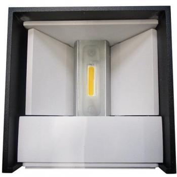 Helestra A28242.93 - Lampada LED da Parete, IP54, 3000 K, Altezza: 10 cm, ampiezza: 15 cm, sporgenza: 12,5 cm, Luce bianca Calda, Colore: Antracite