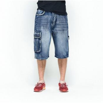 Bermudas Holgadas Vintage 3/4 Talla Grande