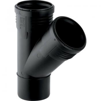 Silent PP Braga 45° Ridotta Gtea Ø40×32 L.97 mm – 390.130.14.1 – Geberit