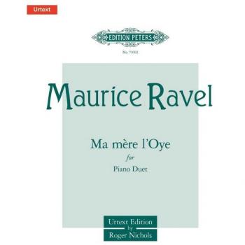 Partitions classique EDITION PETERS RAVEL MAURICE - MA MERE L'OYE - PIANO 4 HANDS Piano