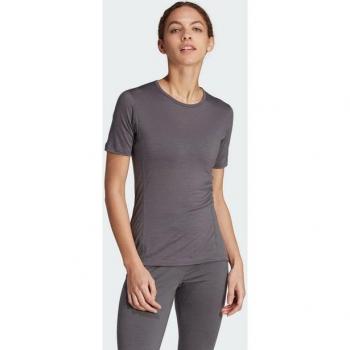 Manga Corta Adidas Xperior Merino 150 Mujer Gris