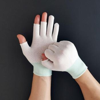 3 Finger Cut Fishing Gloves - Anti-Slip and Sunscreen for Spring/Summer