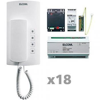 Bus Access Control Panel – 18‑Port Unit