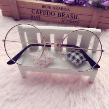Gafas de sol redondas vintage para mujer