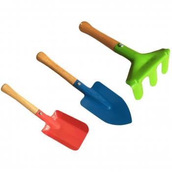 3pcs Kids Colorful Plastic Beach Shovel Set