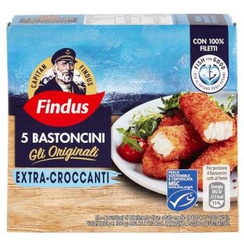 Merluzzo Findus Bastoncini 5x125