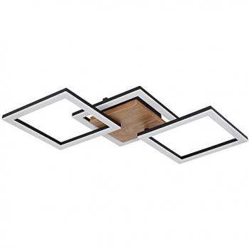 Moderne Holz Deckenlampe mit LED