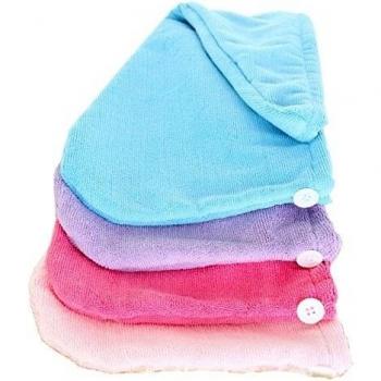 Yinglite Turbante de secado para mujer. pelo turbante toalla seco toalla seca Tamaño: 25 x 64 cm