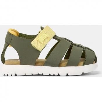 Sandalias de niño de piel estilo cangrejeras Camper