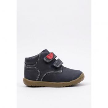 GEOX Macchia Boys’ Blue High‑Top Sneakers