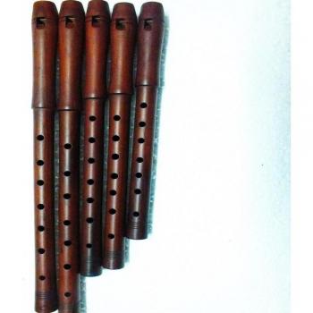 High-Quality Plum Wood Dilli Kaval Tutek Shivi Flute