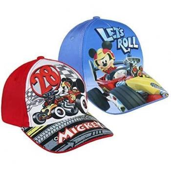 Gorra Mickey Mouse S0715628, Rojo, Talla única Unisex-Child
