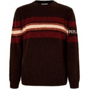 Pepe Jeans Pullover Scott PM702370 Braun Regular Fit S Herren