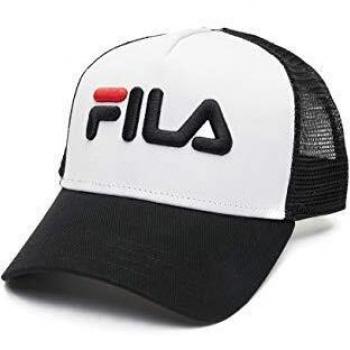 Cap Trucker Fila Leniar Logo Unico Nero e Bianco – Ref. 686045