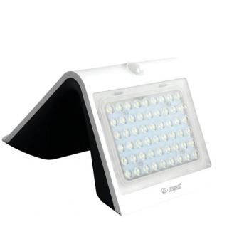 GSC Evolution Aplique LED Solar con Sensor, 3,2W, 3000K, Blanco