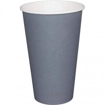 Fiesta Recyclable Coffee Cup 225ml/8oz – Single Wall Charcoal