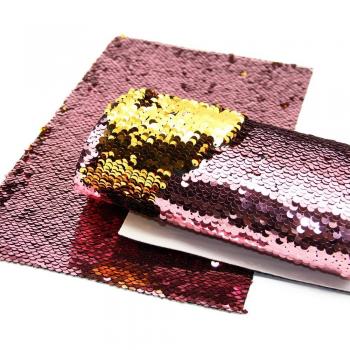 30x140cm Reversible Sequin Fabric for DIY Projects