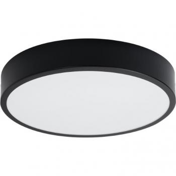 Plafond LED Sollux Onyx 40 Noir 3000K