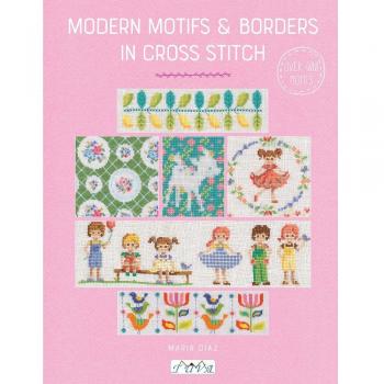 Modern Motifs & Borders in Cross Stitch