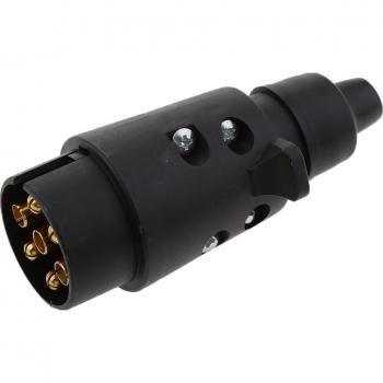 Conector eléctrico remolque 7 pines 12V plástico barco camión
