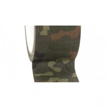 Tissu adhésif camouflage Flecktarn 5 cm × 10 m