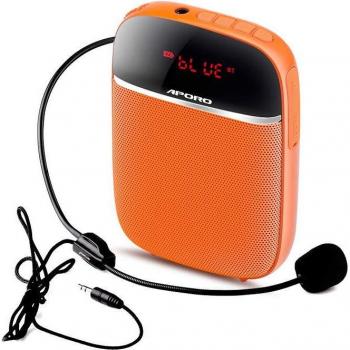 Portable Bluetooth Megaphone with Mini Wired Microphone 10W