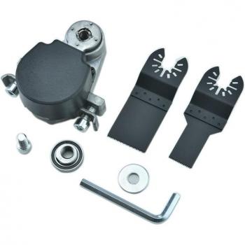 Adaptateur de meuleuse d'angle pour coupe du bois et du métal