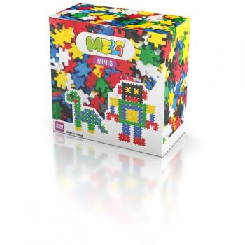 Set de Bloques Melí Mini 200 Unidades – Desarrollo Motora y Creatividad Infantil (3+)