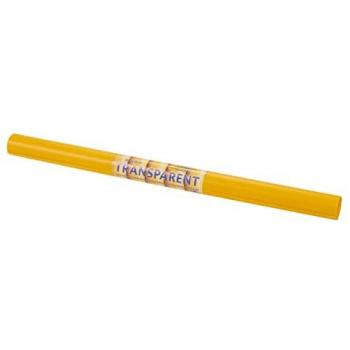 Glorex Bastelkartonpapier Transparentpapier gelb 1 Rolle