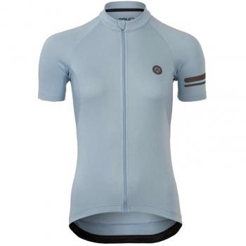 T-Shirt Cotone Uomo Azzurro Basic Maniche Corte Marca Agni