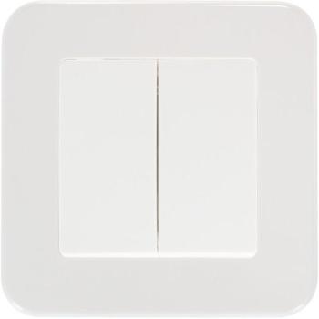 Commutatore Doppio Classic Bianco