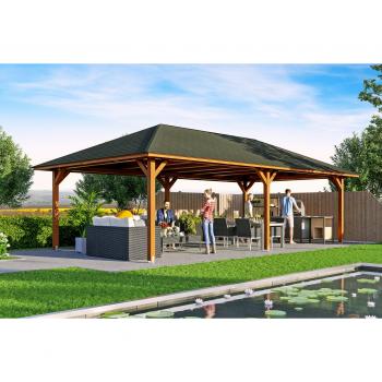 Kit Porta Scorrevole in Stile Rustico 200cm Nero