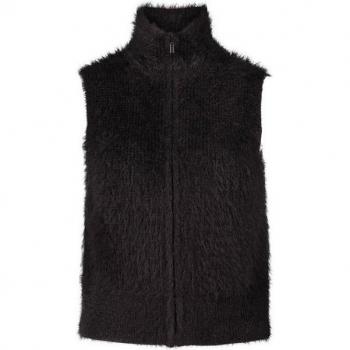 Zero Flauschige Strickjacke