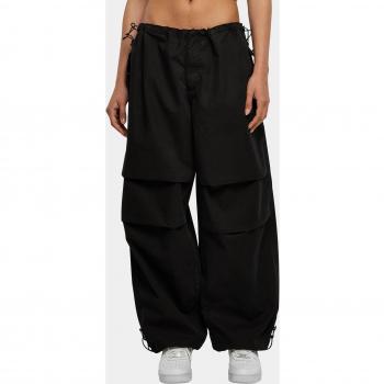 Pantaloni di cotone paracadute Urban Classics - Donna - nero - S
