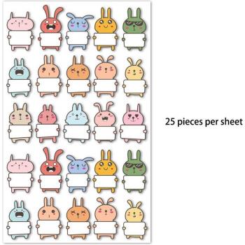 15 Designs Cute Animal Stickers for Kids