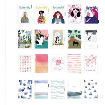 A5 A6 Spiral Journal Index Divider Refill Pack