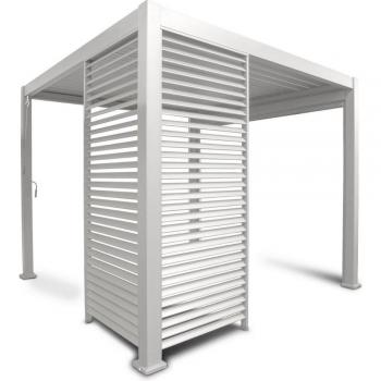 Pannello Frangivista Lamellare 1 Metro – Ombréa Bianco
