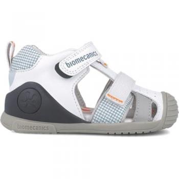 Sandalias Cerradas Niño Biomecánicos Urban Blanco 252117C