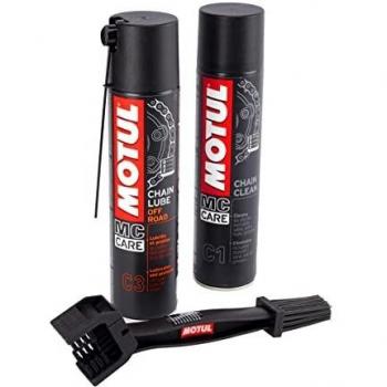 PACK LIMPIA CADENA OFF ROAD MOTUL MC CARE C1 + C3